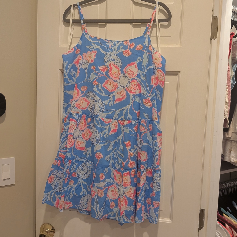 Lilly Pulitzer Alessia Dress Multi Bahamian Rhapsody NWT Size large